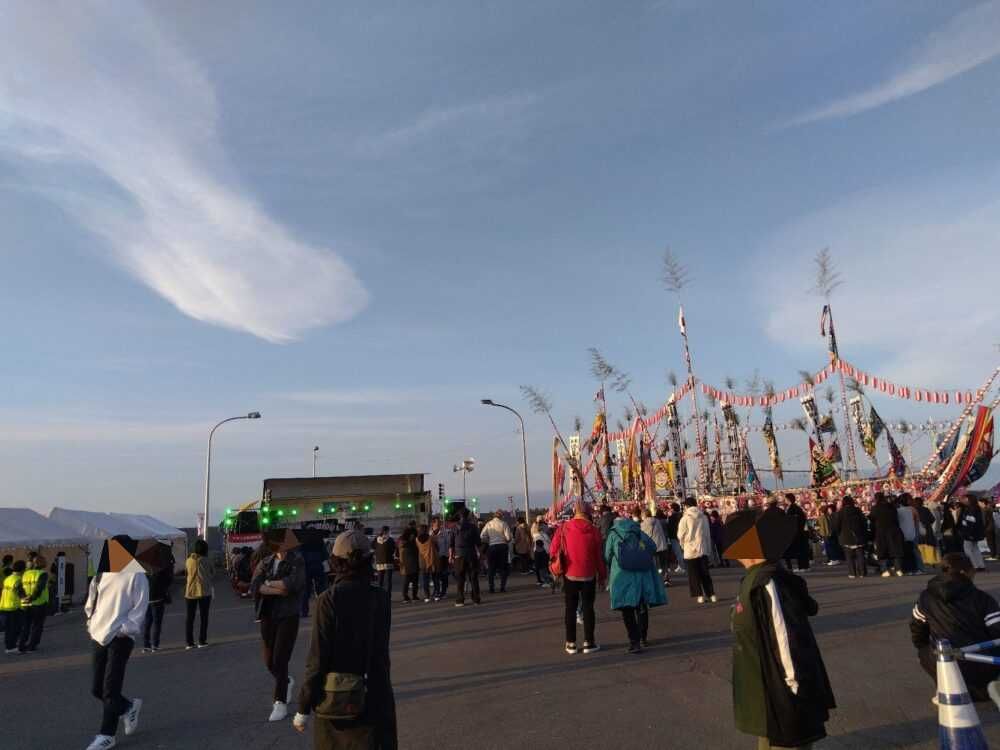 ひろめ祭りの花火大会や出店の混雑状況