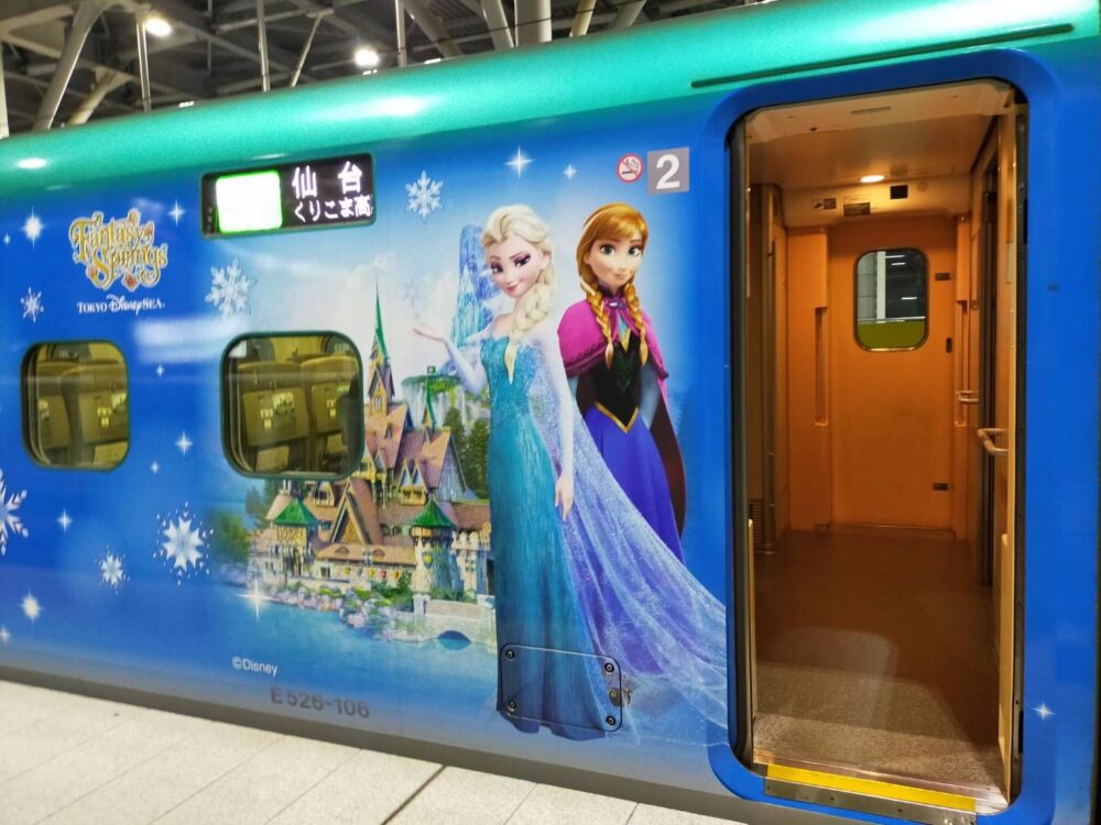 ディズニーラッピング新幹線はいつまで？時刻表情報も「Magical Journey Shinkansen」