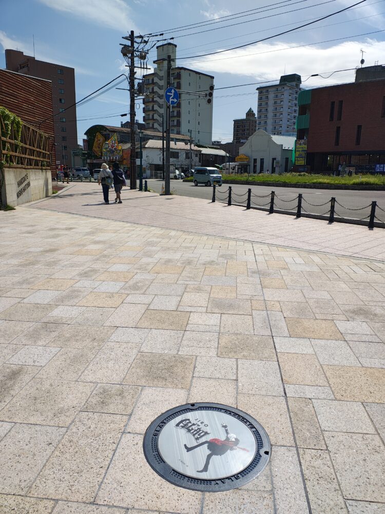 函館GLAYマンホールの場所や行き方